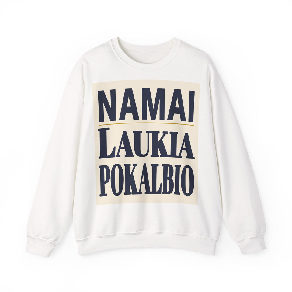 Namai laukia pokalbio.
