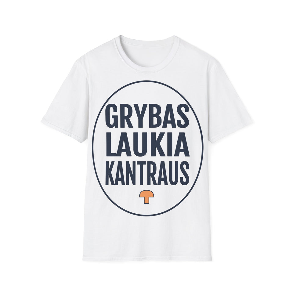 Grybas laukia kantraus.