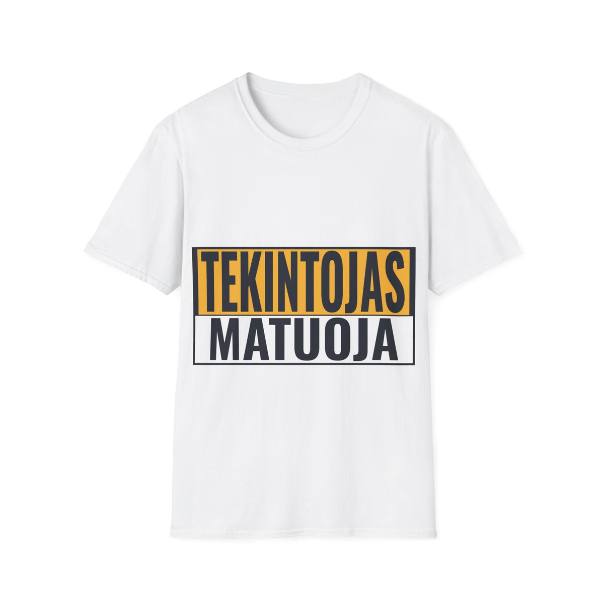 Tekintojas matuoja.