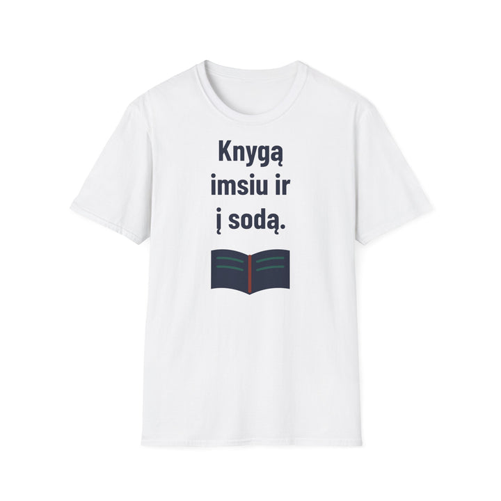 Knygą imsiu ir į sodą.