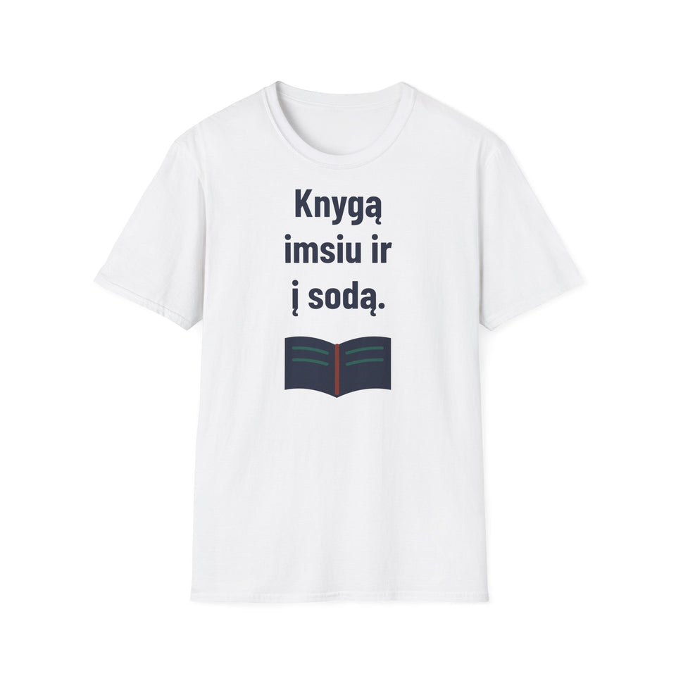 Knygą imsiu ir į sodą.