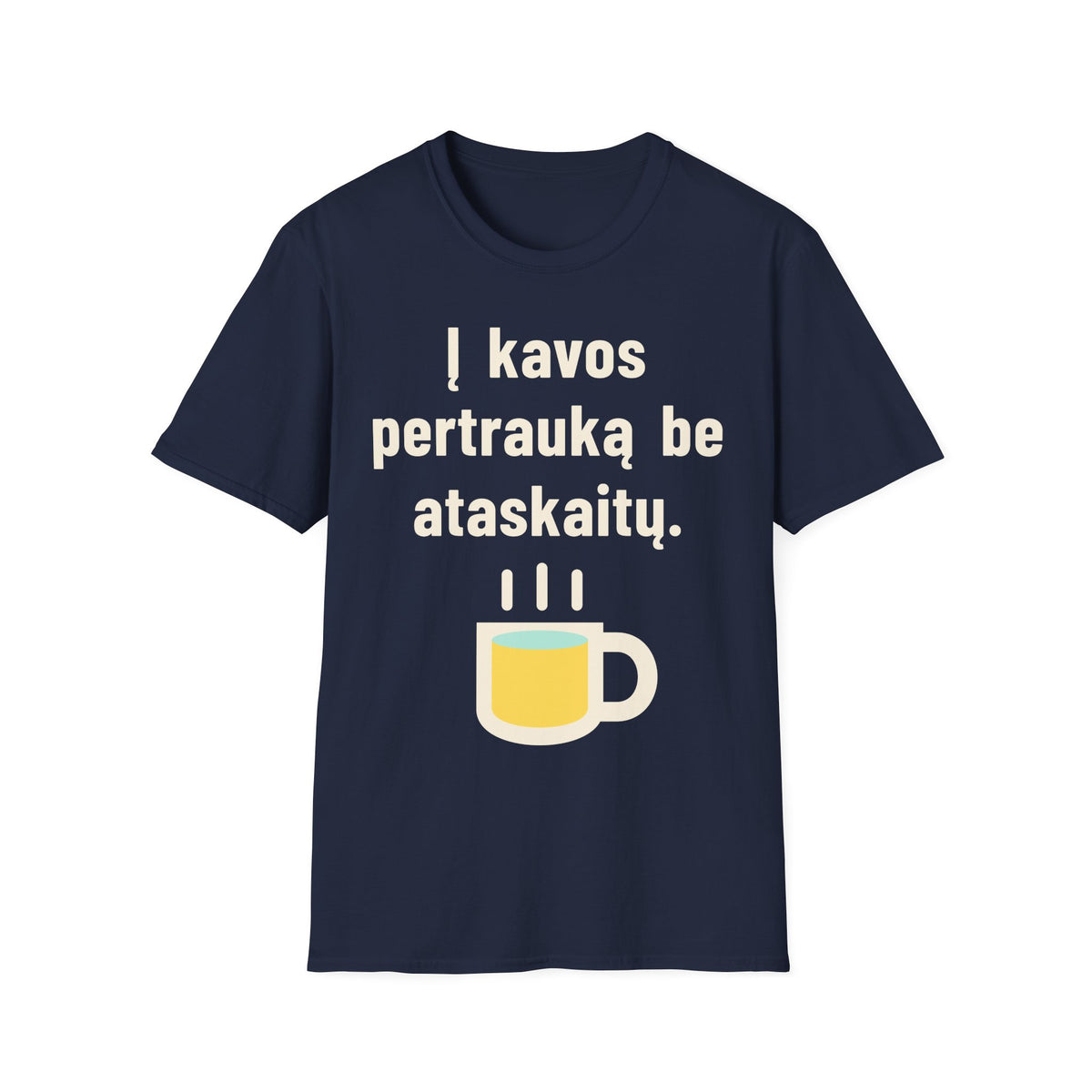 Į kavos pertrauką be ataskaitų.