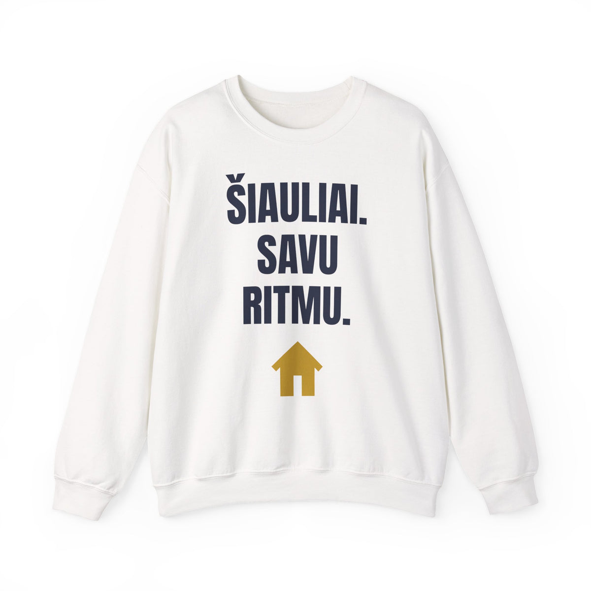 Šiauliai. Savu ritmu. — Džemperis, spauda priekyje