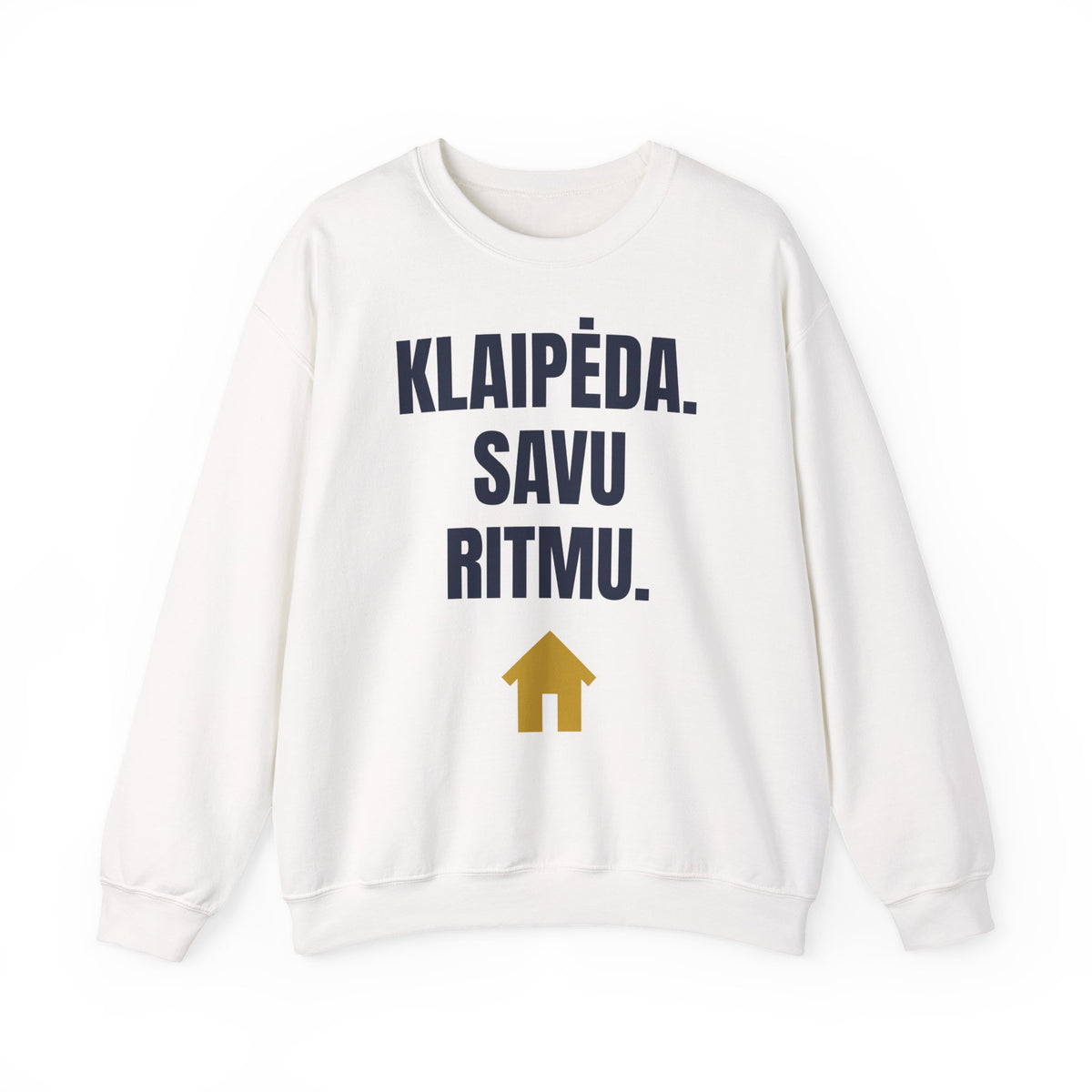 Klaipėda. Savu ritmu. — Džemperis, spauda priekyje