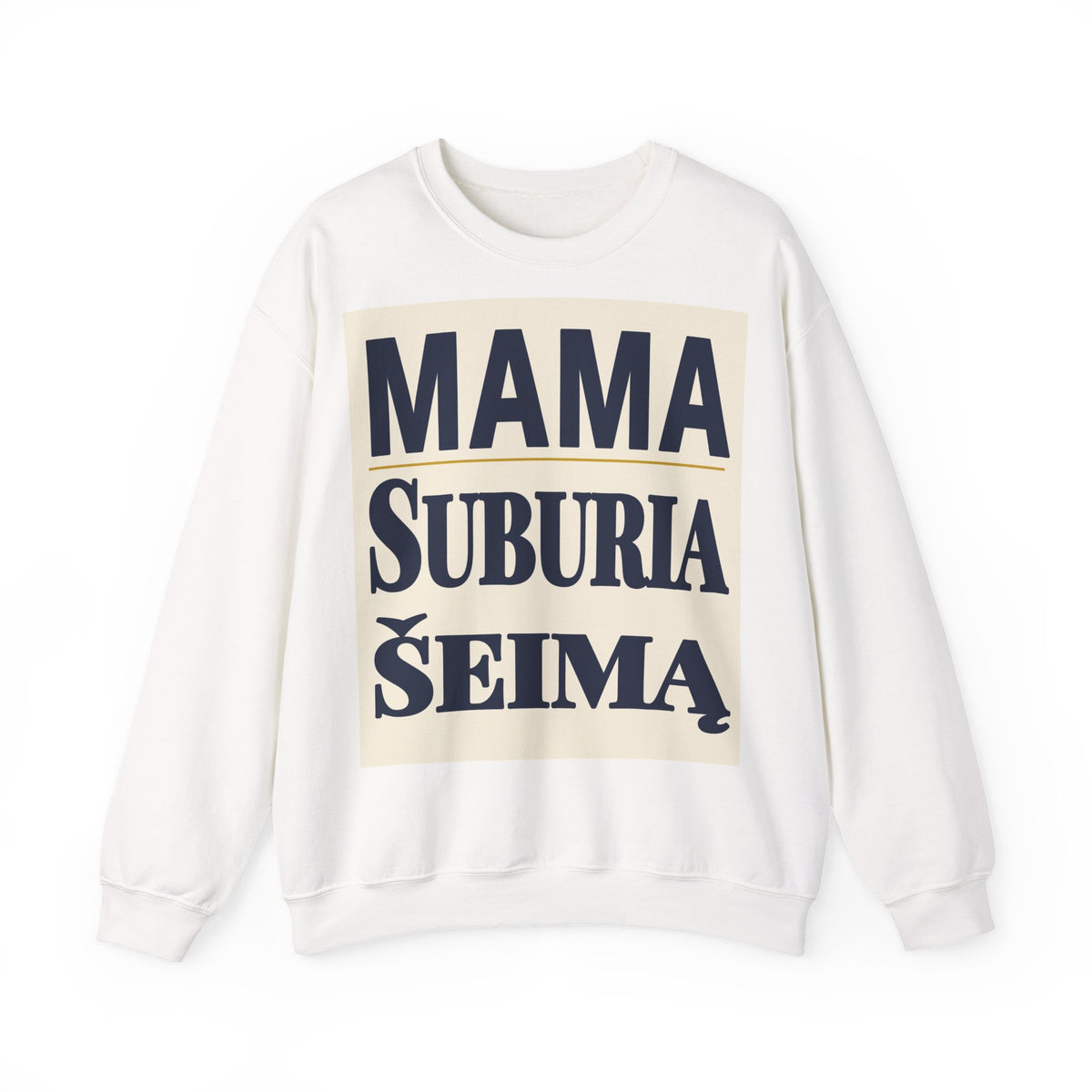 Mama suburia šeimą.