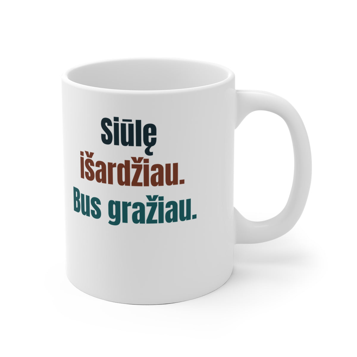 Siūlę išardžiau. Bus gražiau.