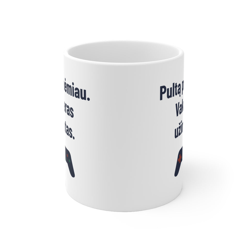 Pultą paėmiau. Vakaras užimtas.