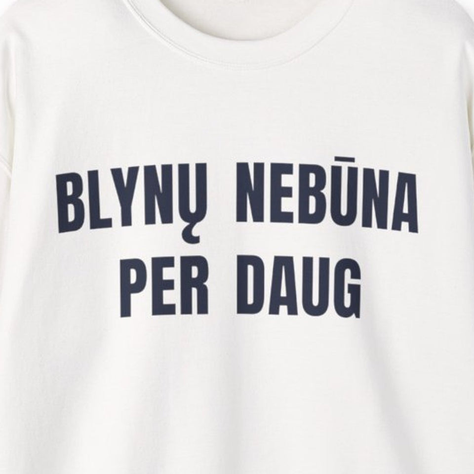 Blynų nebūna per daug · Džemperis · priekis