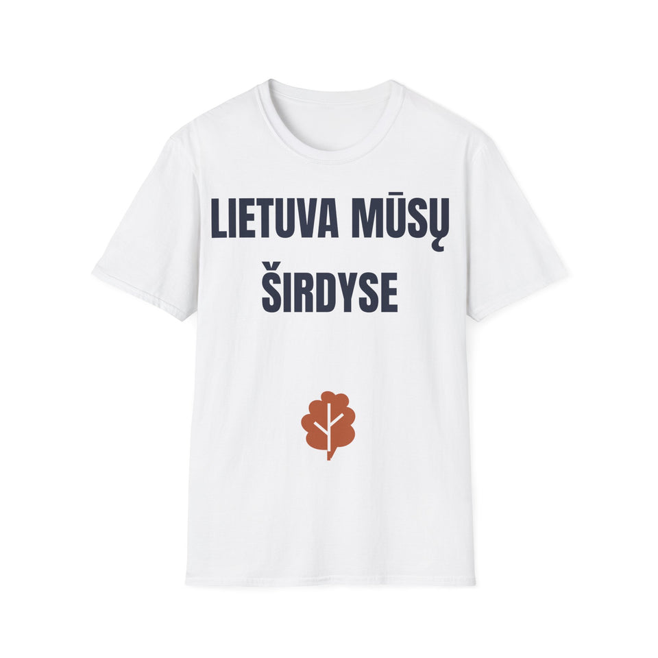 Lietuva mūsų širdyse — Marškinėliai, spaudos vaizdas