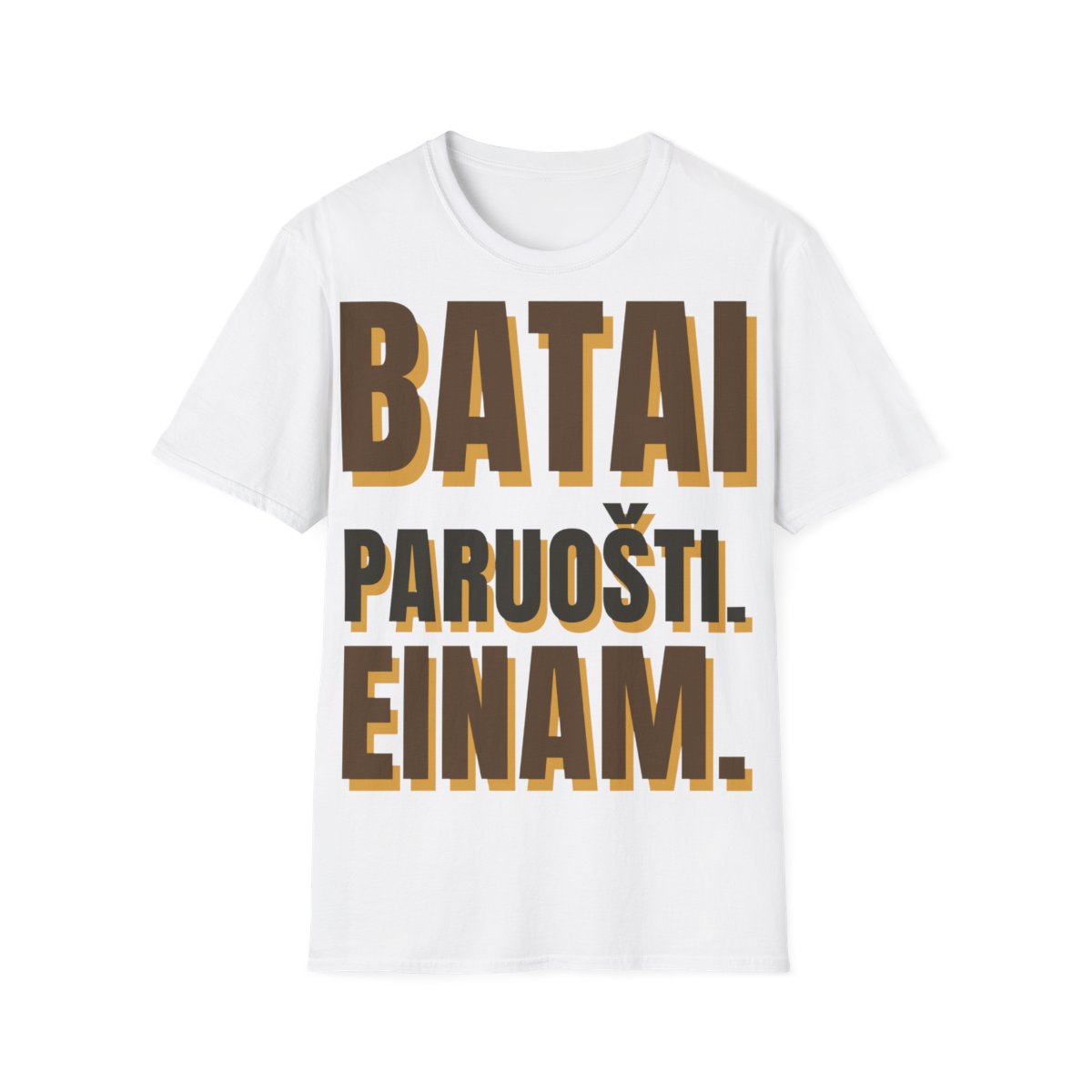 Batai laukia tako.