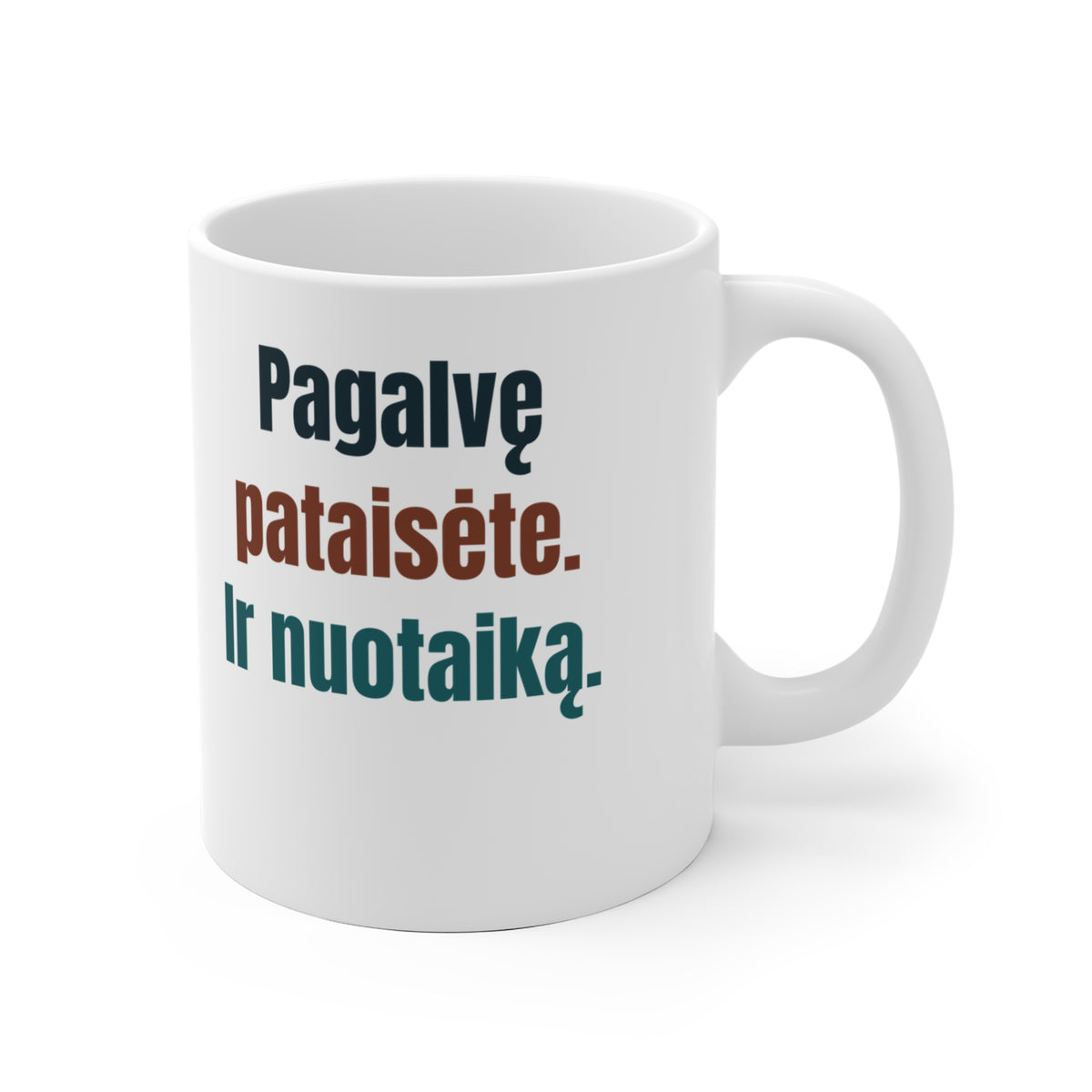 Pagalvę pataisėte. Ir nuotaiką.