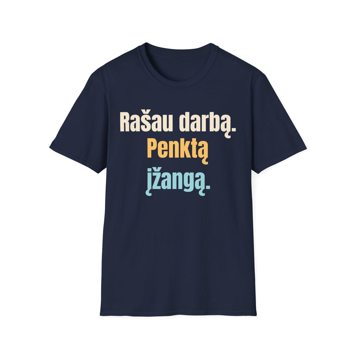 Rašau darbą. Penktą įžangą.