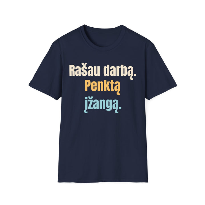 Rašau darbą. Penktą įžangą.