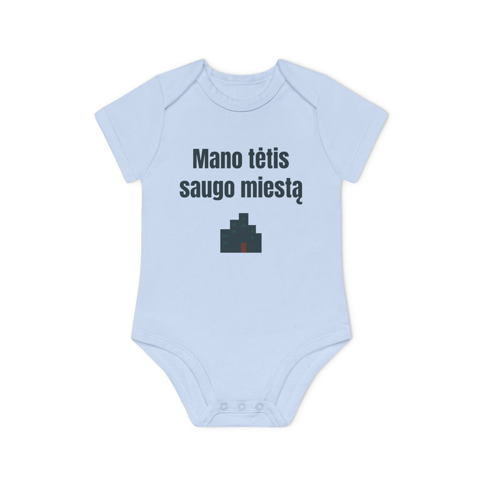 Mano tėtis saugo miestą