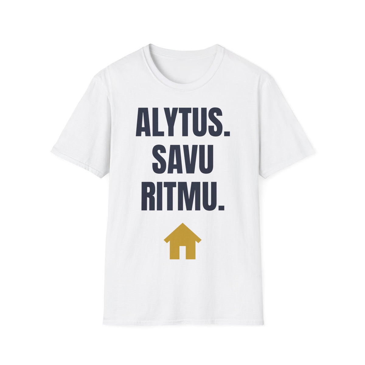 Alytus. Savu ritmu. — Marškinėliai, spauda priekyje