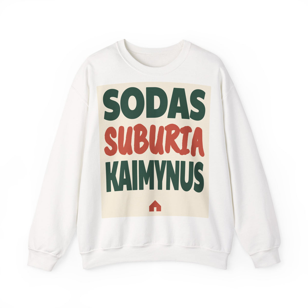Sodas suburia kaimynus.
