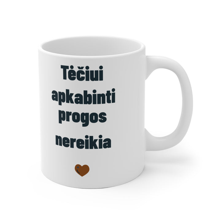 Tėčiui apkabinti progos nereikia