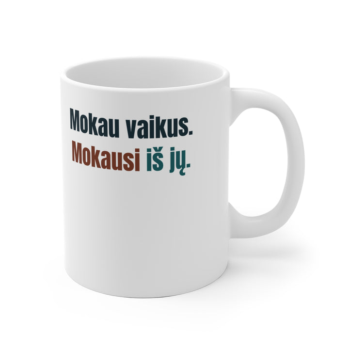 Mokau vaikus. Mokausi iš jų.