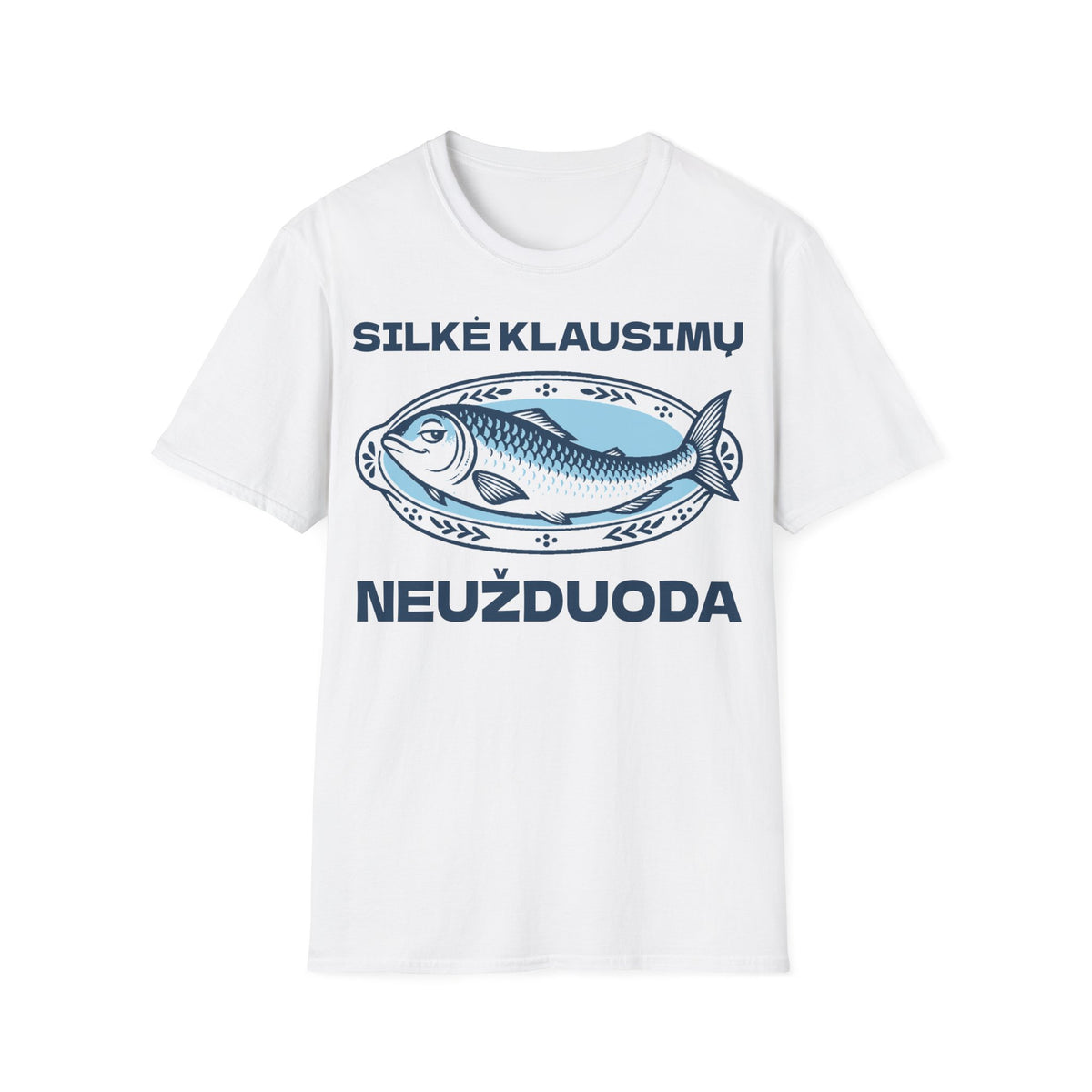 Silkė klausimų neužduoda – Marškinėliai