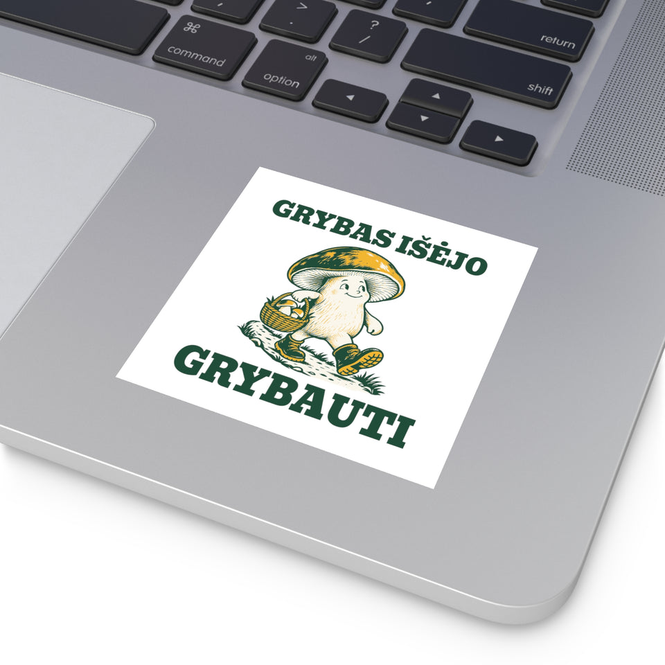 Grybas išėjo grybauti