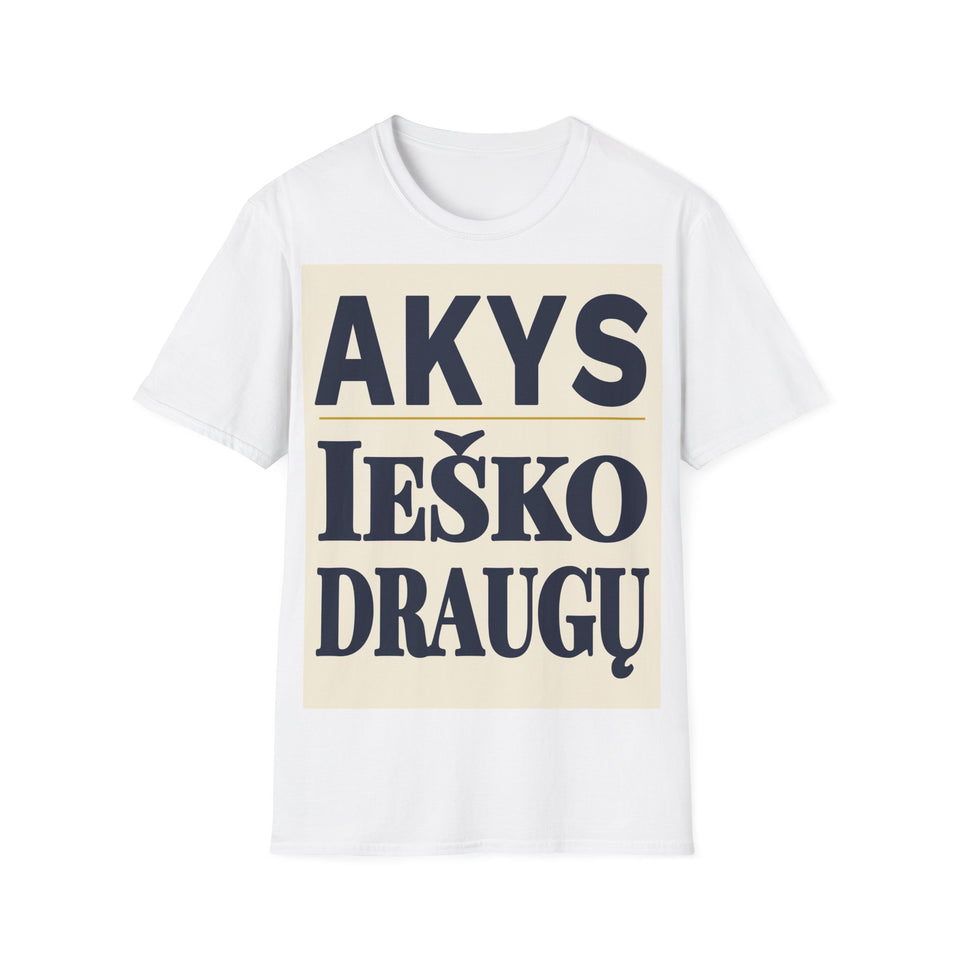 Akys ieško draugų.