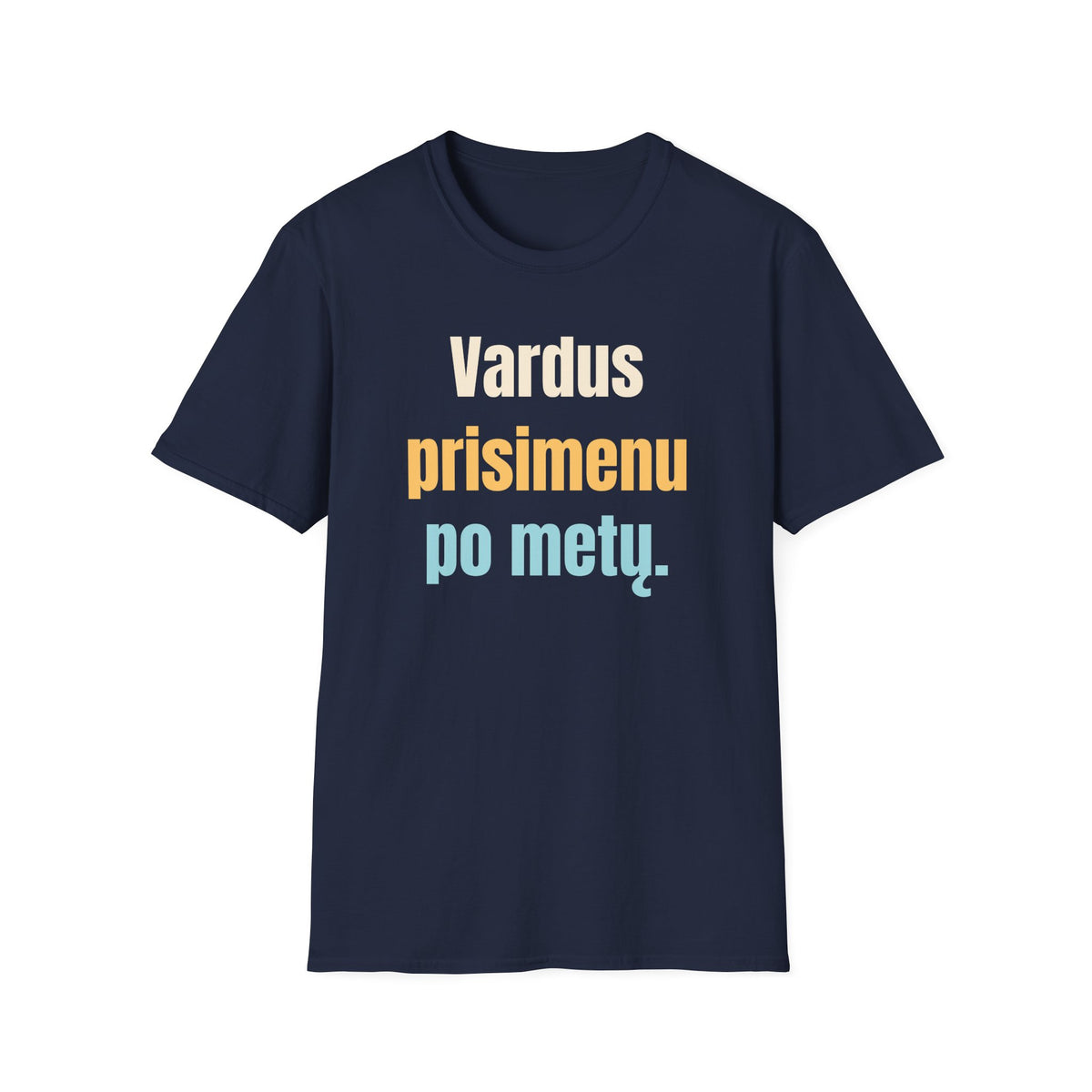 Vardus prisimenu po metų.