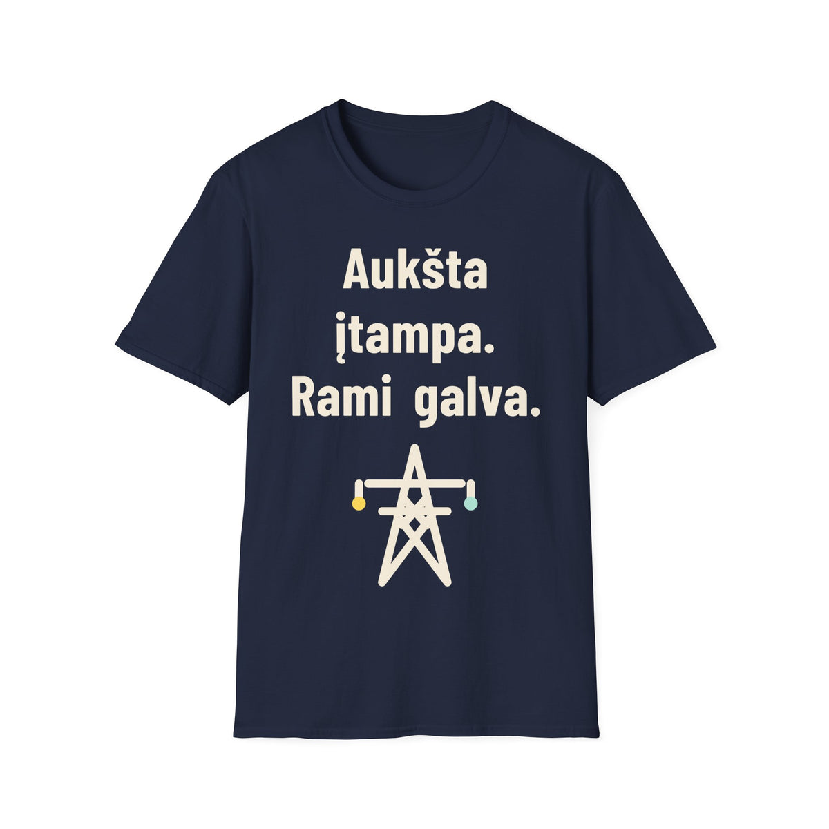 Aukšta įtampa. Rami galva.