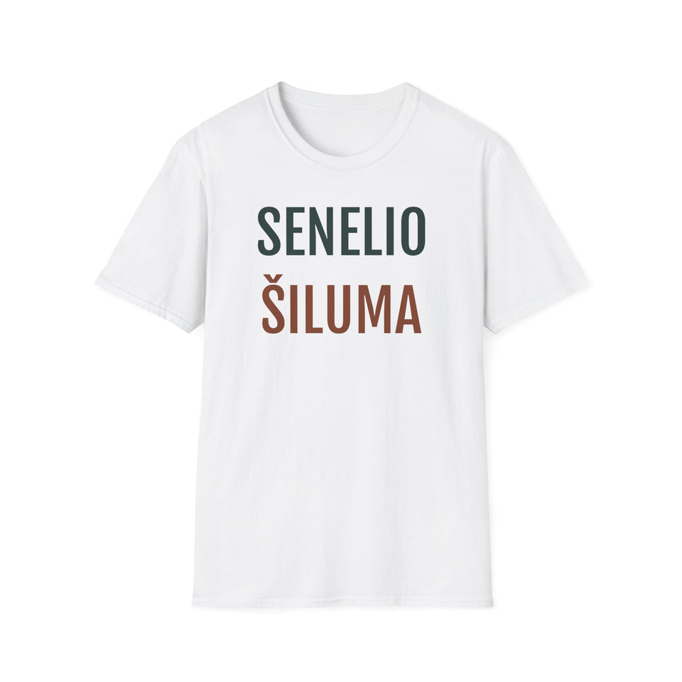 Marškinėliai „Senelio šiluma“ — gaminio maketas 1