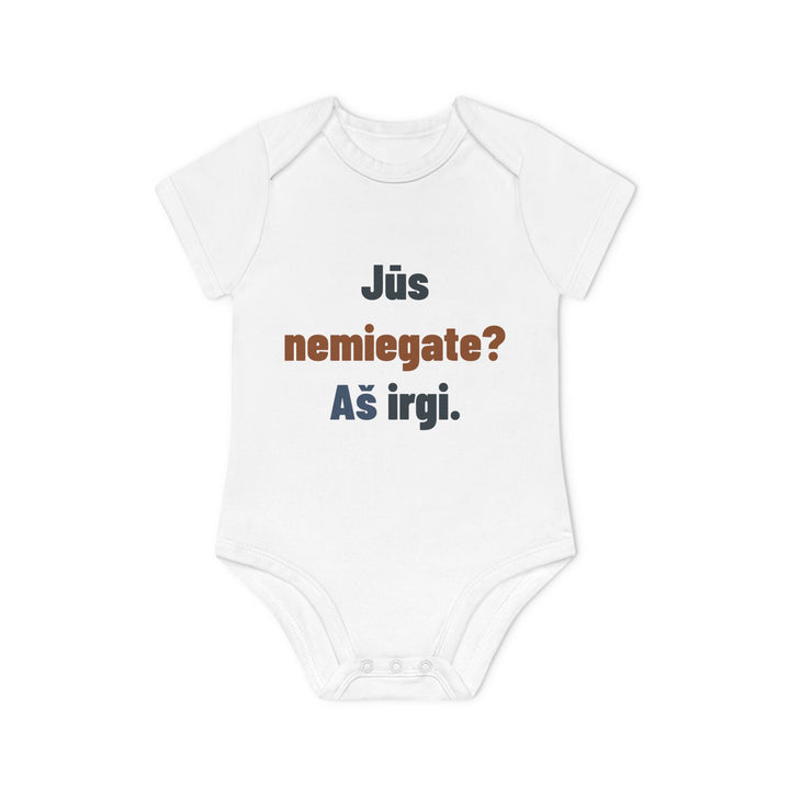 Jūs nemiegate? Aš irgi.