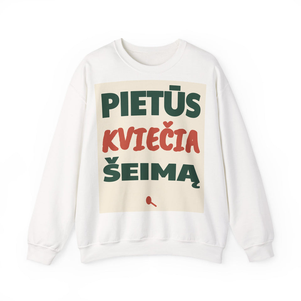 Pietūs kviečia šeimą.
