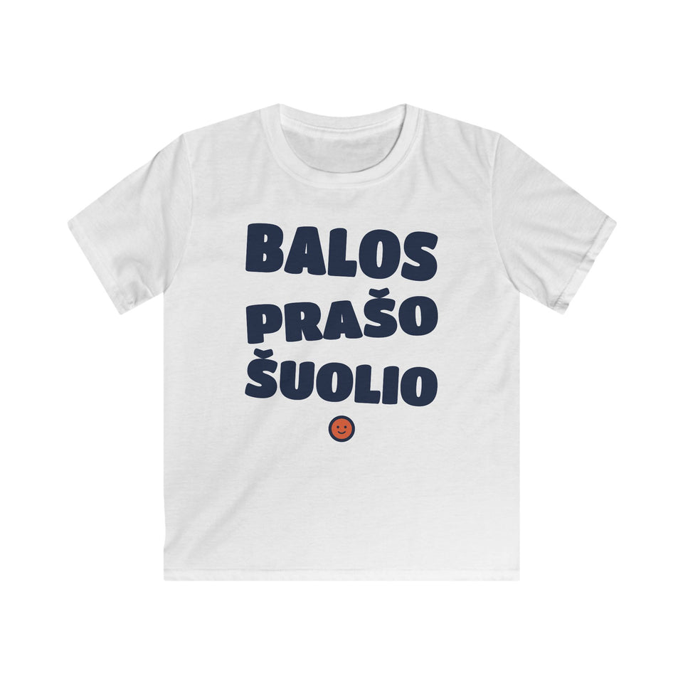 Balos prašo šuolio.