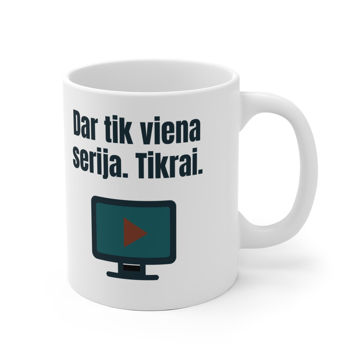 Dar tik viena serija. Tikrai.