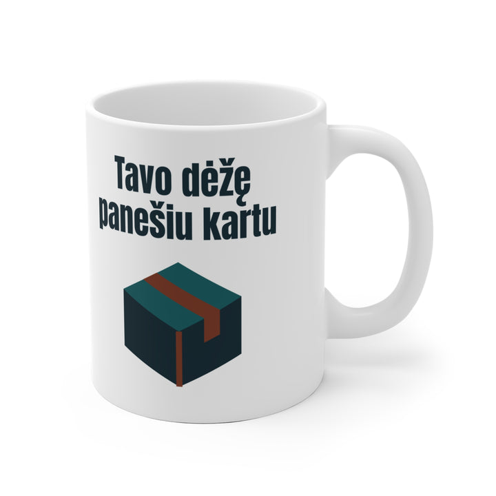 Tavo dėžę panešim kartu.