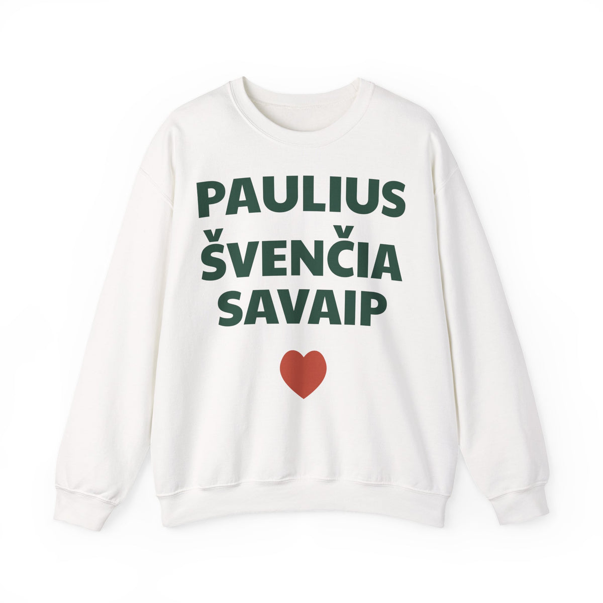 Paulius švenčia savaip — Džemperis, spauda priekyje