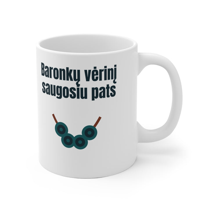 Baronkų vėrinį saugosiu pats