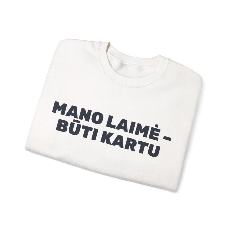Mano laimė – būti kartu · Džemperis · back