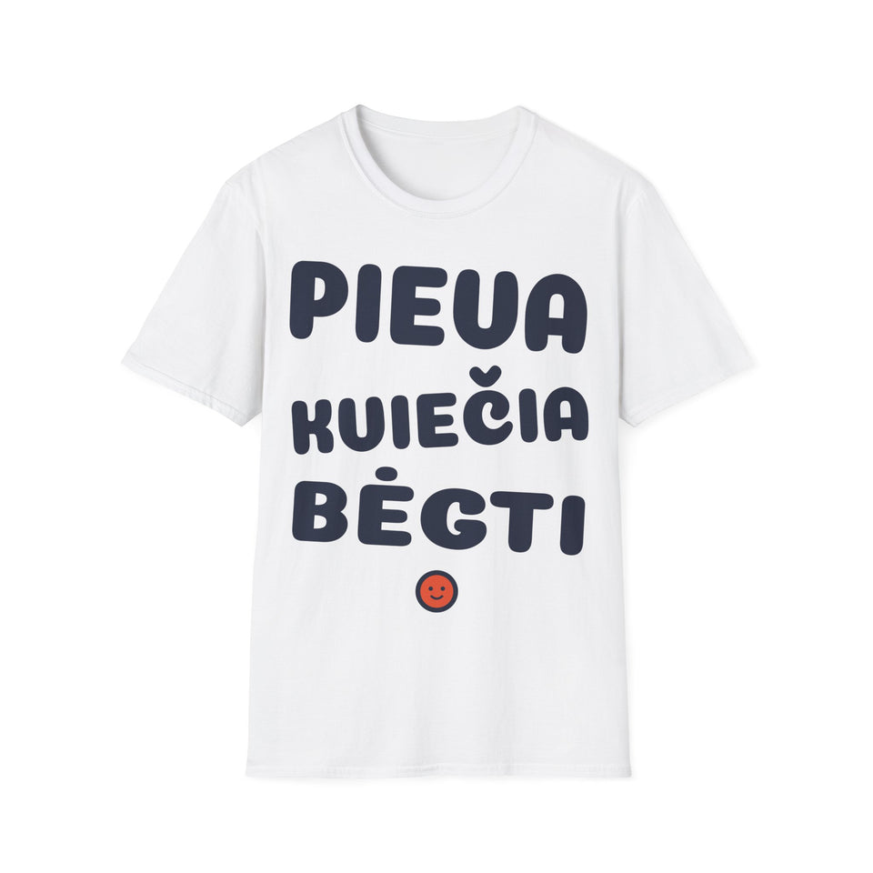 Pieva kviečia bėgti.