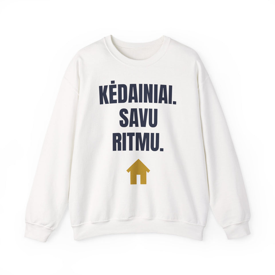 Kėdainiai. Savu ritmu. — Džemperis, spauda priekyje