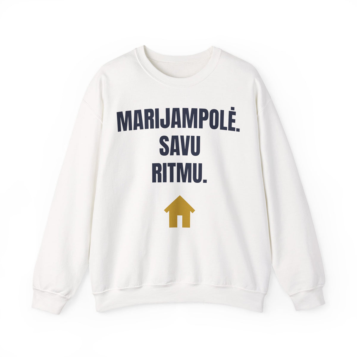 Marijampolė. Savu ritmu. — Džemperis, spauda priekyje