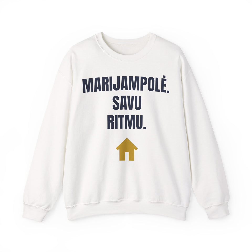 Marijampolė. Savu ritmu. — Džemperis, spauda priekyje