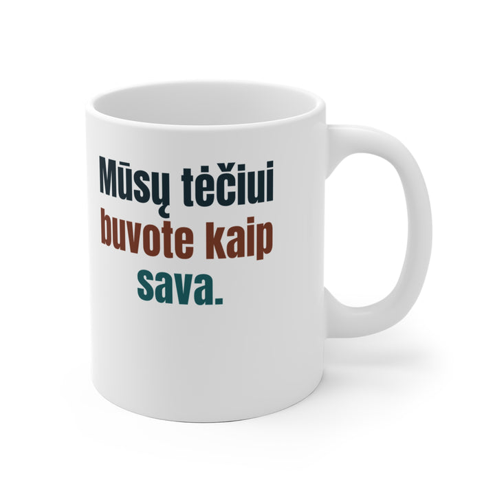 Mūsų tėčiui buvote kaip sava.