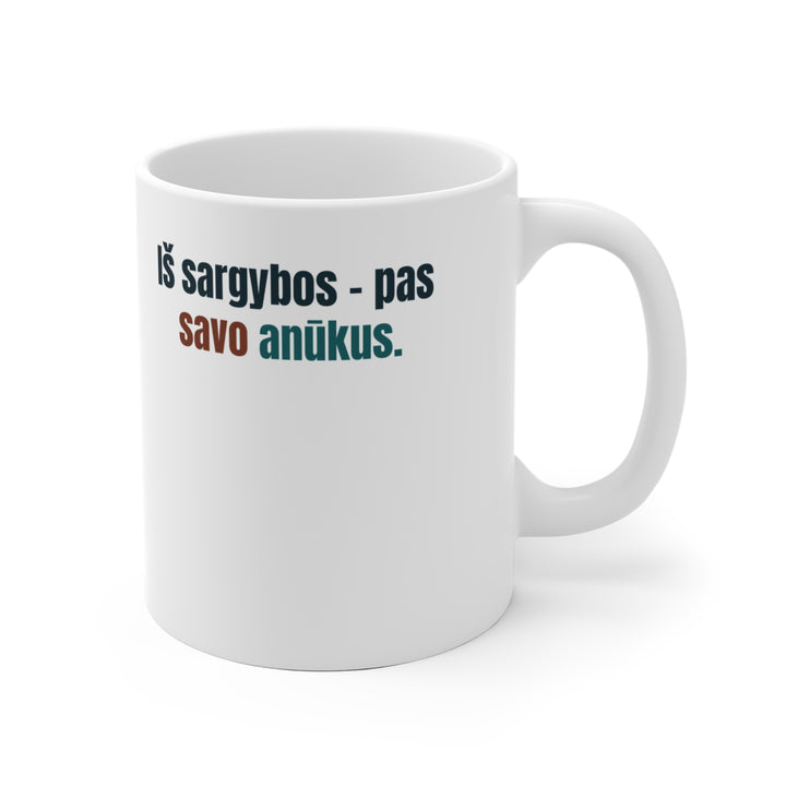 Iš sargybos – pas savo anūkus.