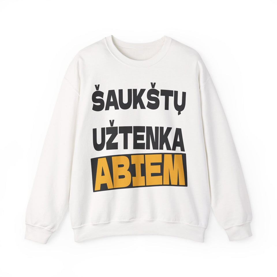 Šaukštų užtenka abiem.
