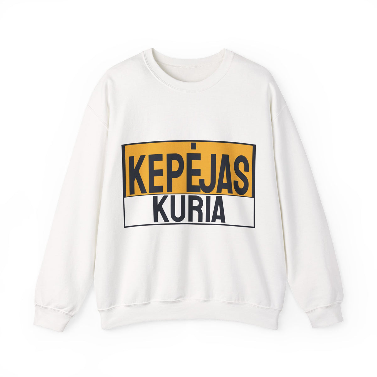Kepėjas kuria.
