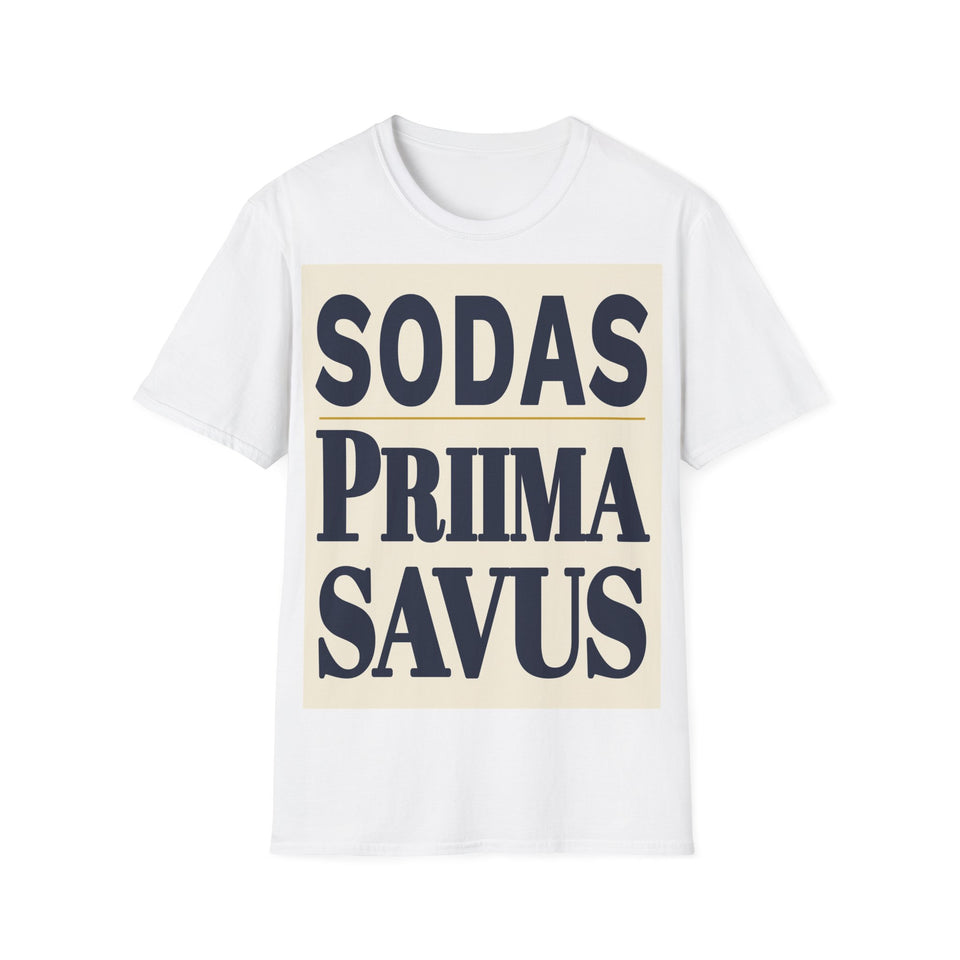 Sodas priima savus.