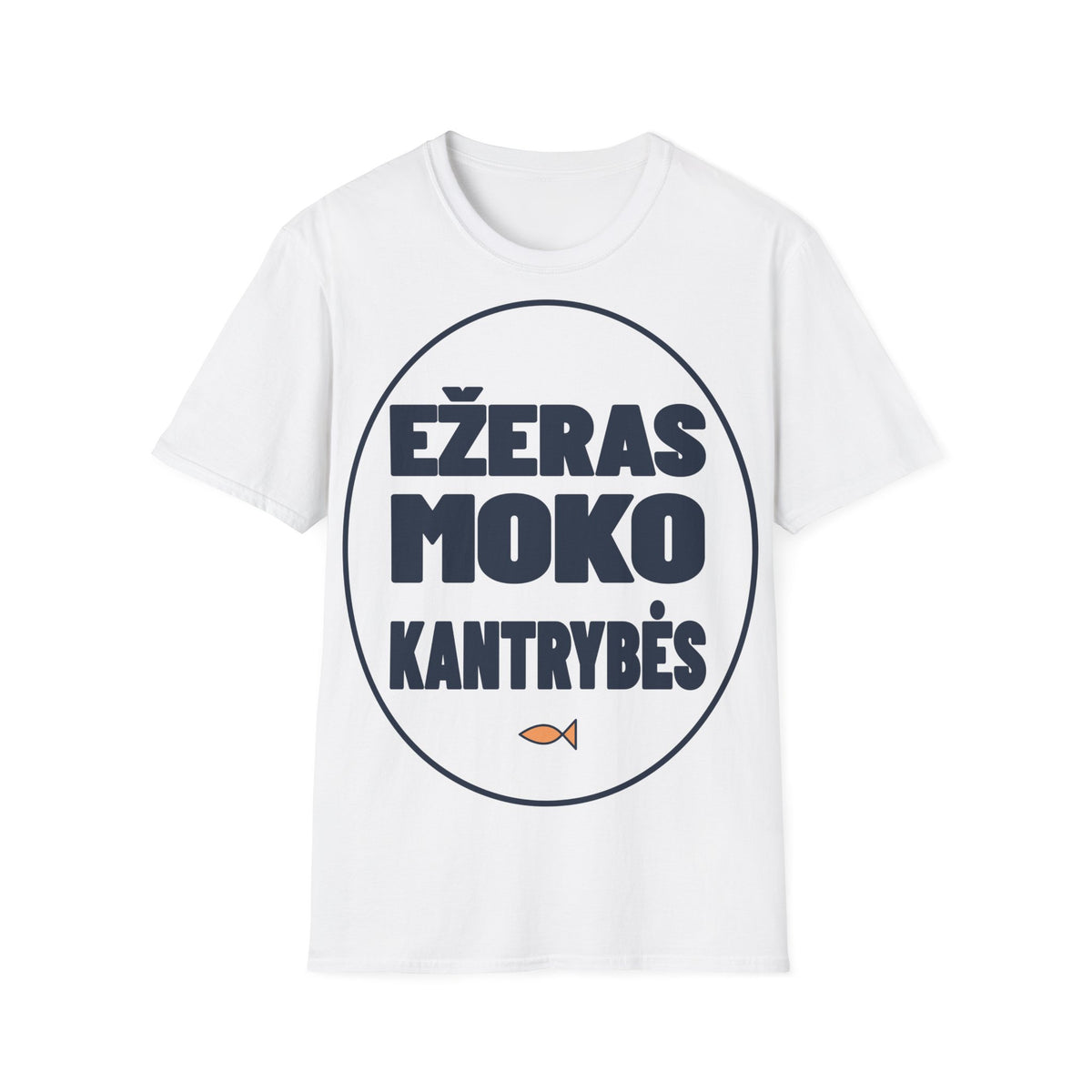 Ežeras moko kantrybės.