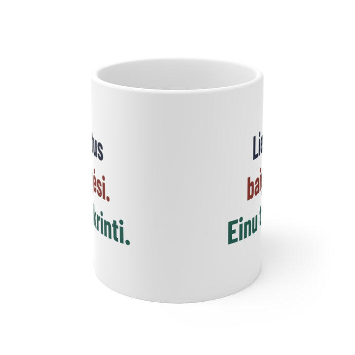 Lietus baigėsi. Einu tikrinti.