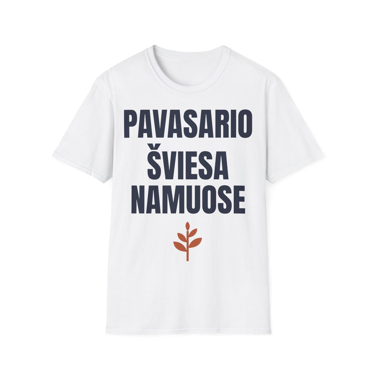 Pavasario šviesa namuose — Marškinėliai, spaudos vaizdas