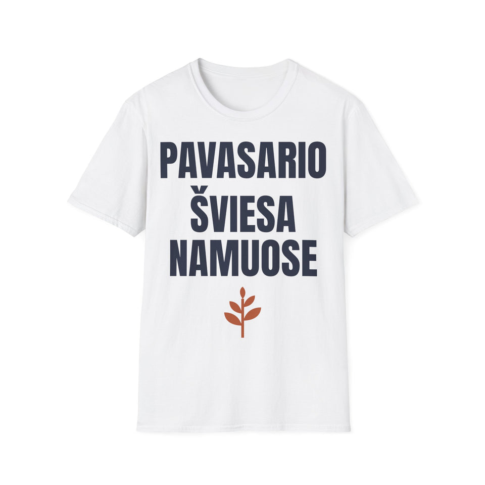 Pavasario šviesa namuose — Marškinėliai, spaudos vaizdas