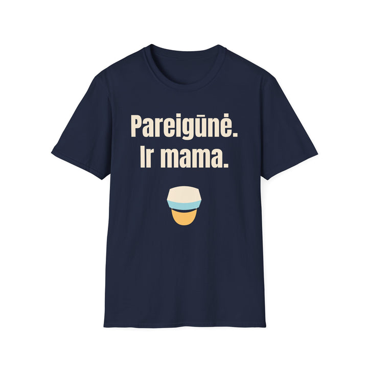 Pareigūnė. Ir mama.